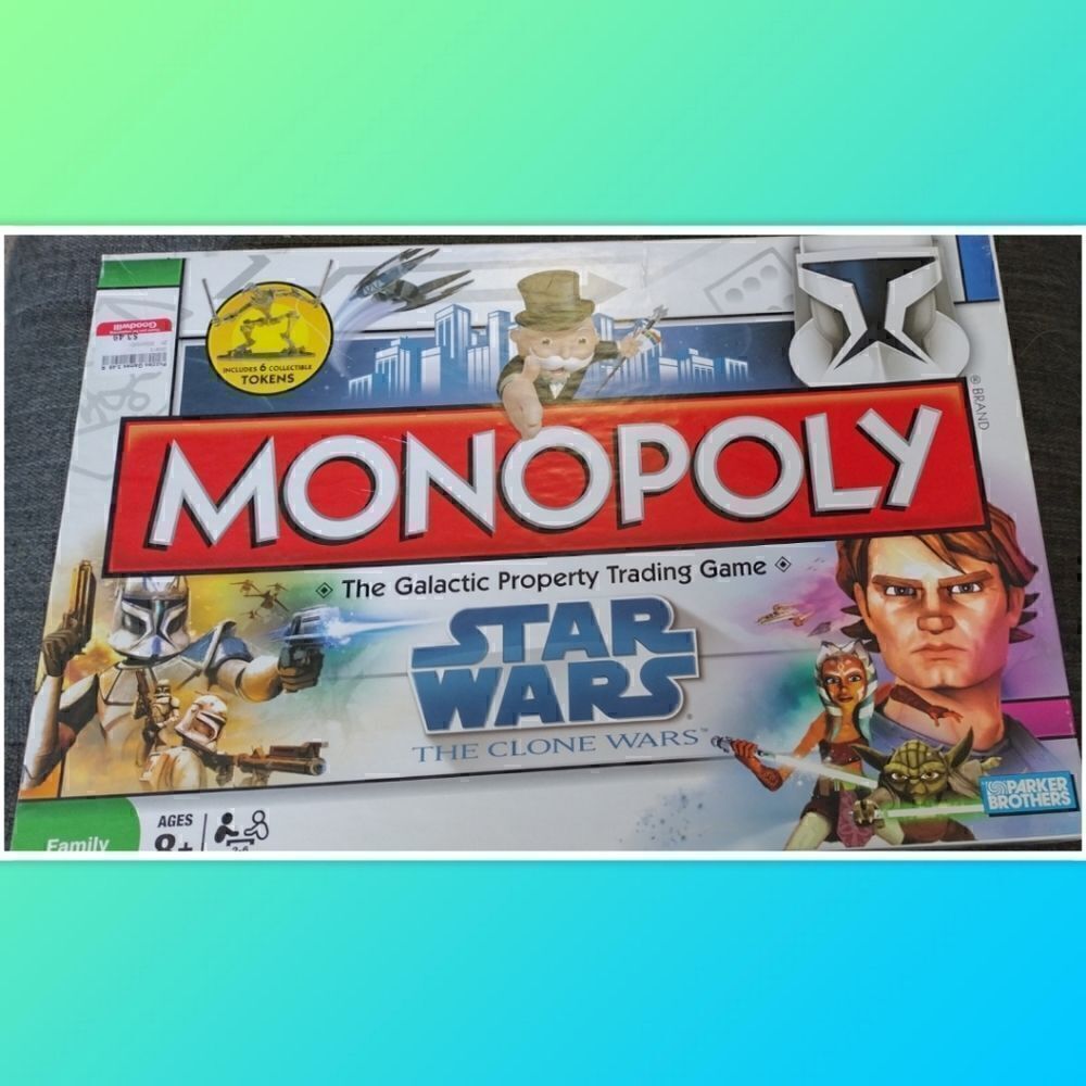 Star Wars 2008 Monopoly The Clone Wars. - Picture 1 of 8